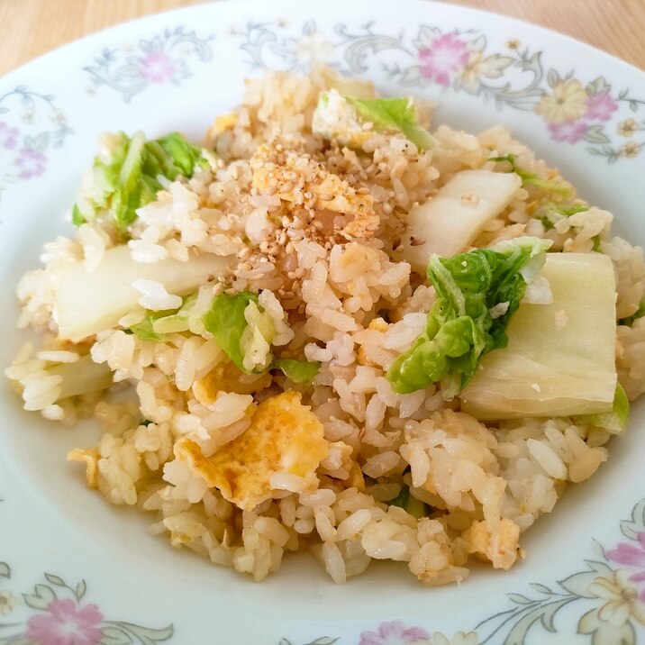 白菜と卵の炒飯